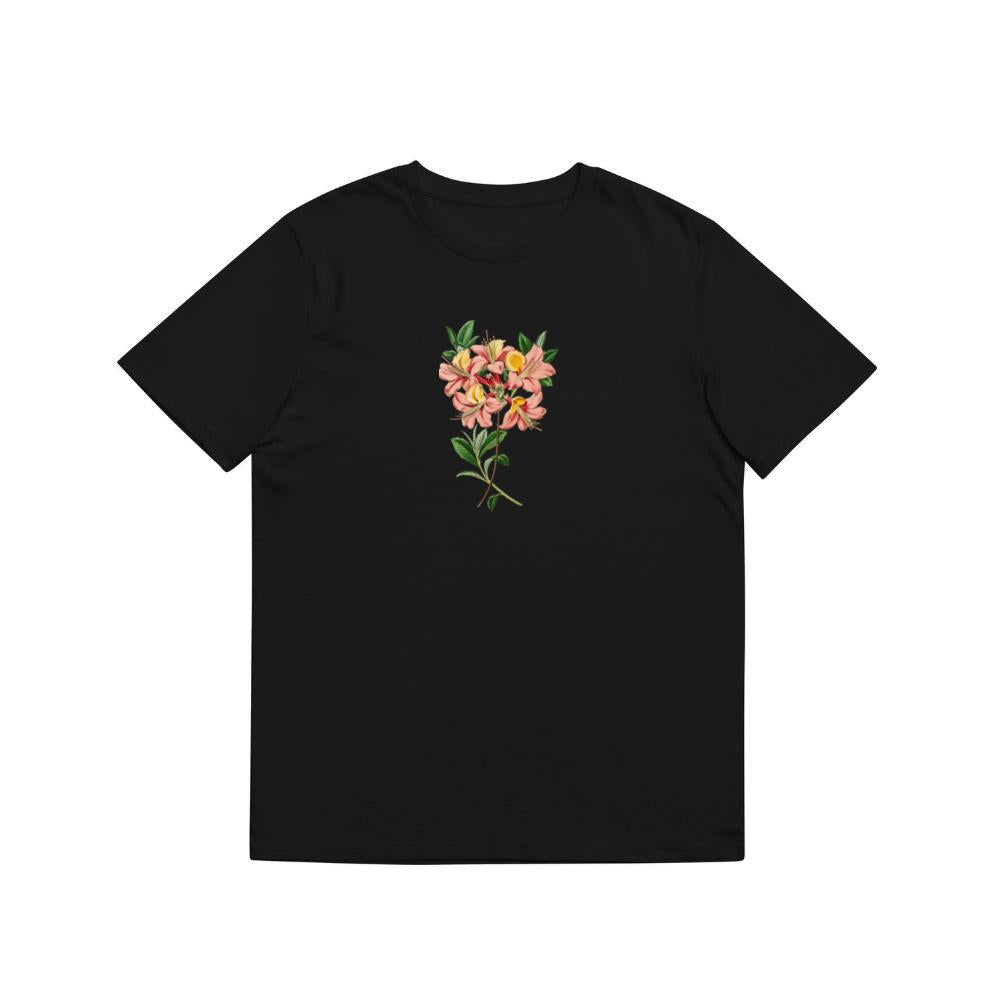 Detailed Azalea Drawing T-Shirts