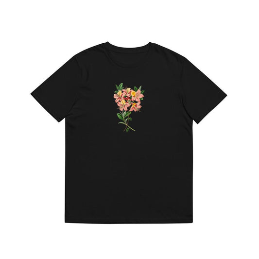 Detailed Azalea Drawing T-Shirts
