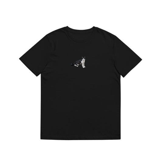 Tuxedo Cat with Green Eyes T-Shirts